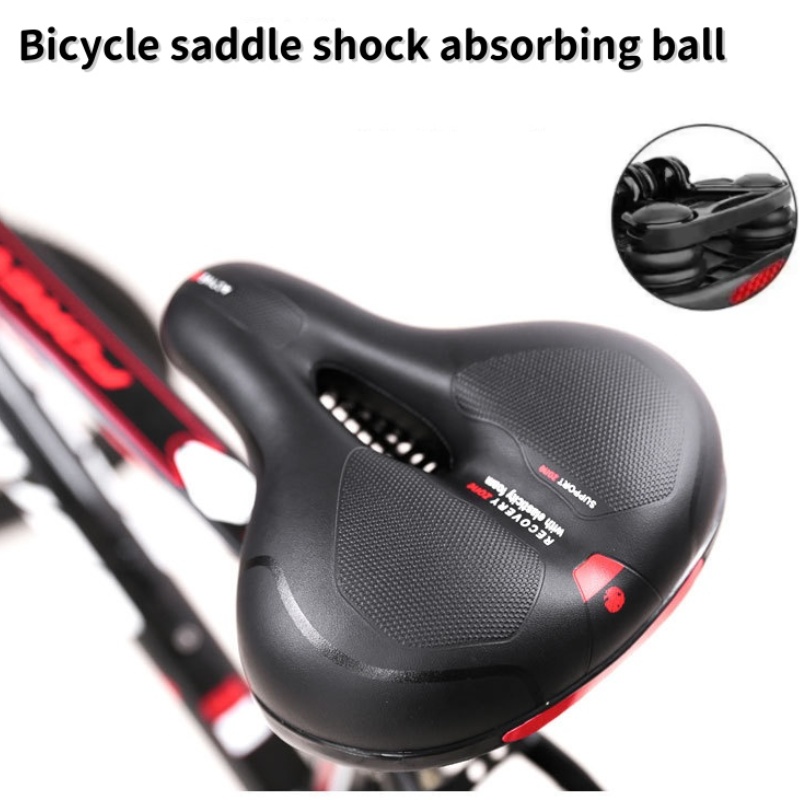 快適な幅広厚手マウンテンバイクシート、人間工学に基づいた中空 - Commuting By Bike のレビューと価格