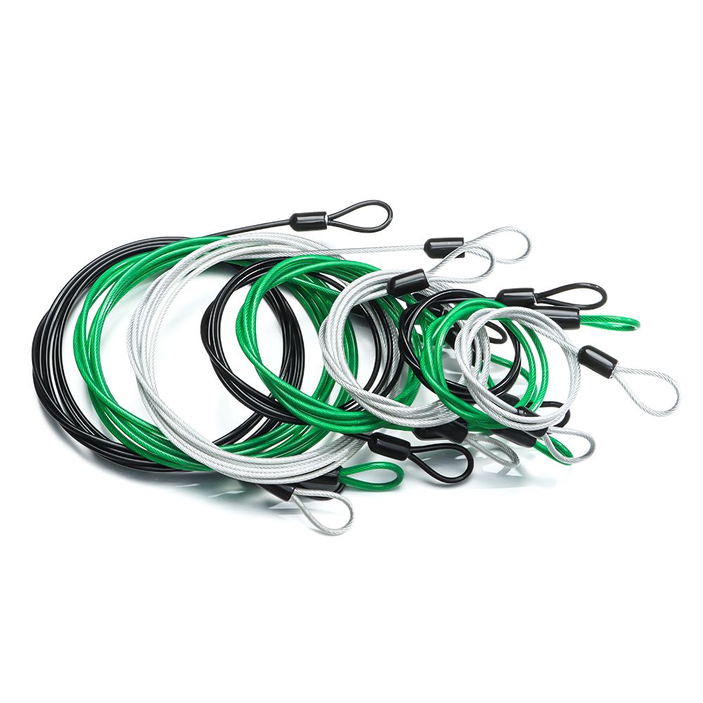 盗難防止スチールケーブル,マウンテンバイクおよびロードバイク - Cable Lock Flexible のレビューと価格