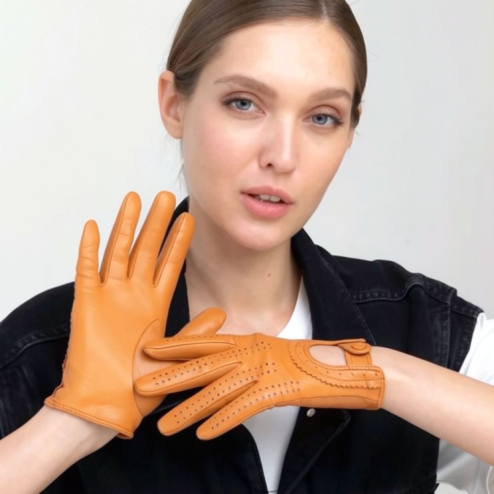 スタイリッシュなレディースレザーグローブ。薄手のラムスキン素 - Cycling Commute Essentials のレビューと価格