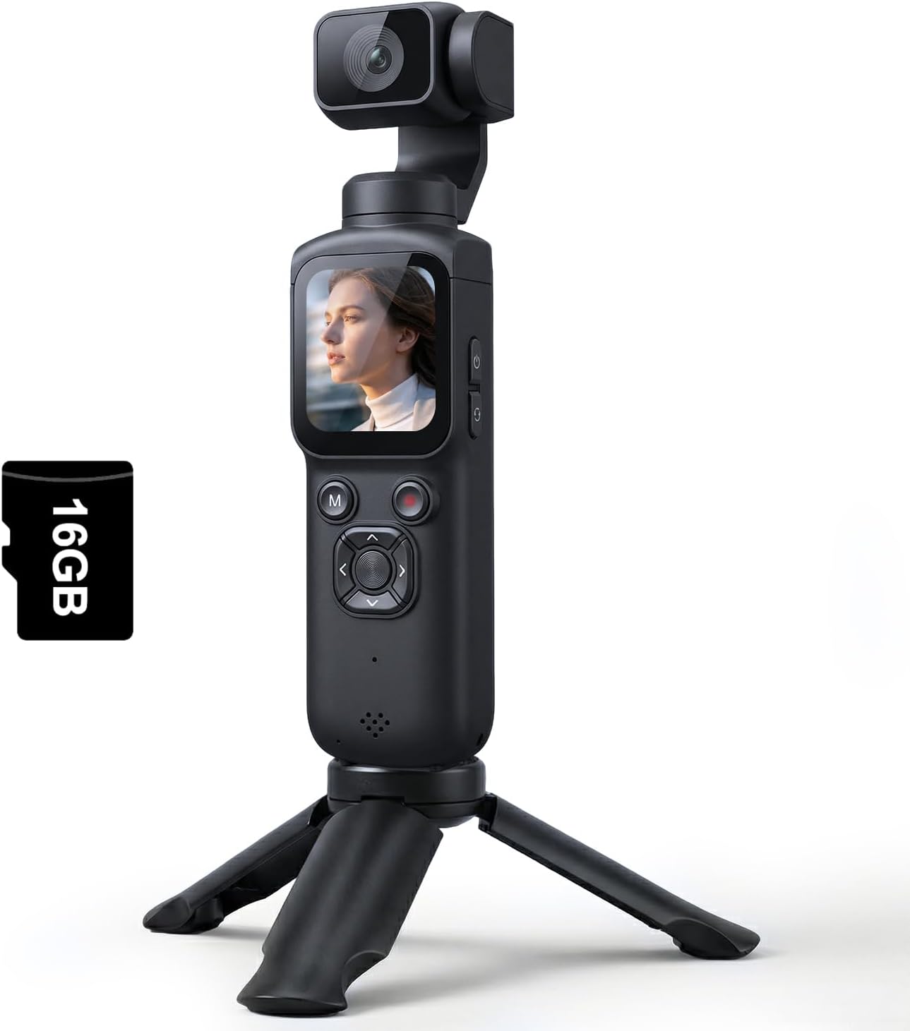ポケット3軸ジンバルVlogカメラ4Kビデオレコーダー330 - Commuting By Bike のレビューと価格